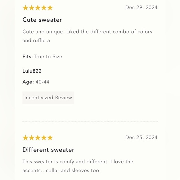 NWT Size M - Anthropologie Maeve Scallop Collared Sweater - Picture 10 of 15